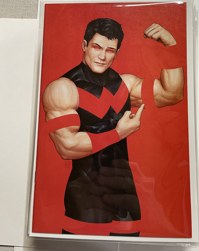 West Coast Avengers #7 John Tyler Christopher negative spaces virgin variant