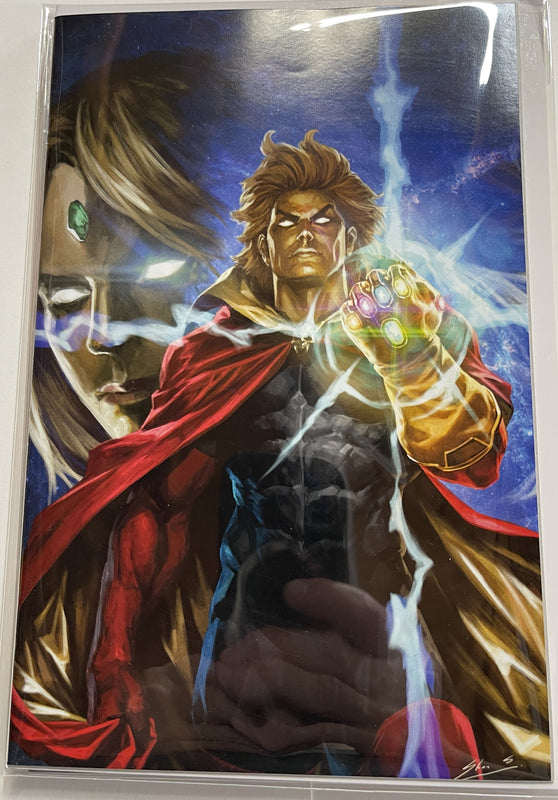 Warlock Rebirth #1 Skan Srisuwan exclusive virgin & Trade set