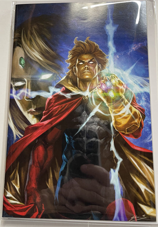 Warlock Rebirth #1 Skan Srisuwan exclusive virgin & Trade set