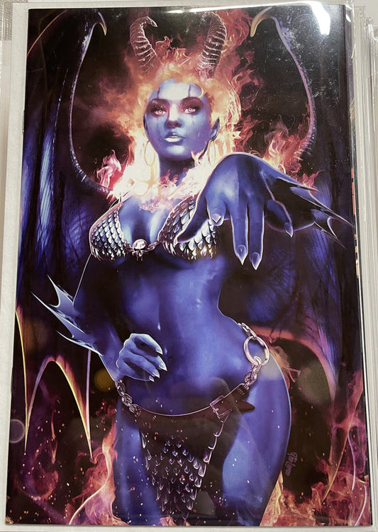 Hell Sonja #1 Hal Laren exclusive virgin variant ltd 500