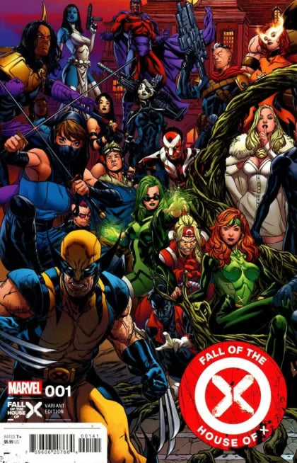 Fall of the House of X 1D Mark Brooks Connecting Cover Error Variant