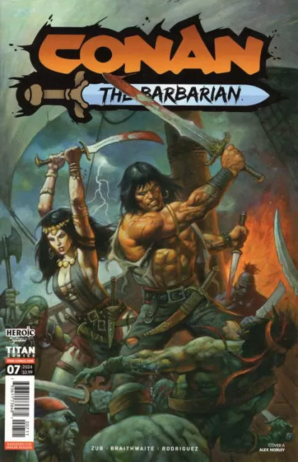 Conan the Barbarian (Titan Comics) 7A Alex Horley Regular