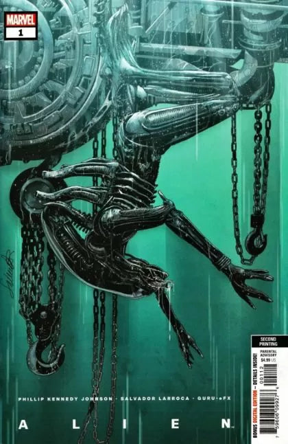 Alien, Vol. 1 (Marvel Comics) 1AP 2nd Printing Salvador Larroca Variant Cover