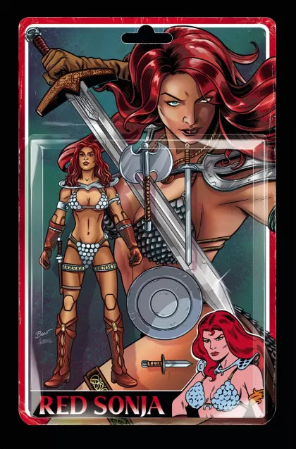 Red Sonja, Vol. 7 (Dynamite Entertainment) #1X – Action Figure Virgin Variant