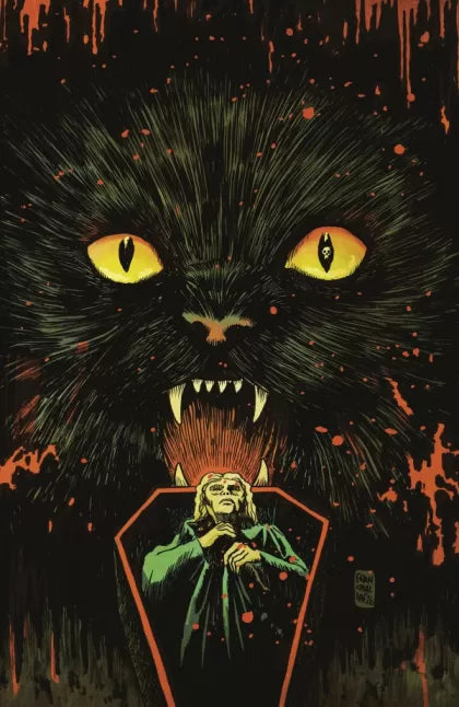 Stuff of Nightmares: The Cat in the Coffin #1D – Francesco Francavilla Glow-in-the-Dark Variant