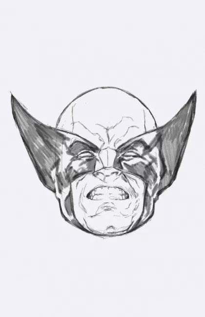 Weapon X-Men, Vol. 1 #1G – Mark Brooks Incentive Headshot Sketch Virgin Variant (1:50)