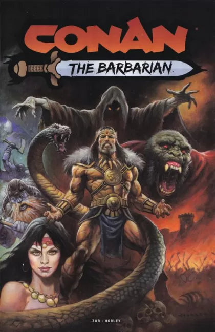 Conan the Barbarian (Titan Comics) The Nomad 25A Alex Horley Wraparound Regular