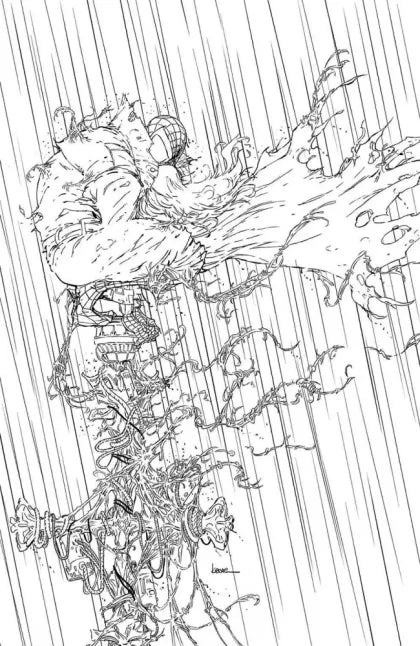 Spider-Man: Reign 2 #1H – Kaare Andrews PX Exclusive B&W Variant