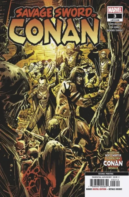 The Savage Sword of Conan, Vol. 2 #3C – Second Printing