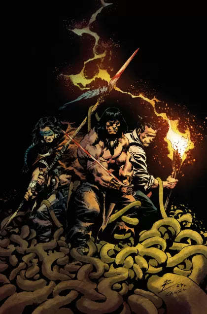 Conan The Barbarian: Scourge Of The Serpent 4D Roberto De La Torre Virgin Variant