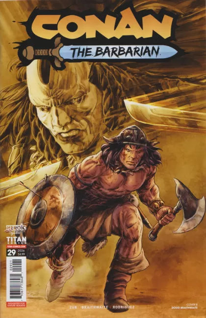 Conan the Barbarian (Titan Comics) Ghosts & Echoes, The Sharpened Tooth 29B Doug Braithwaite Variant