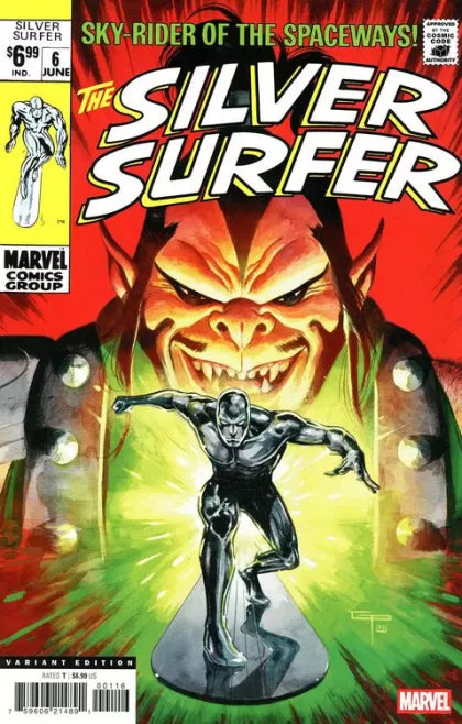 Silver Surfer, Vol. 1 #6D – Germán Peralta Incentive Facsimile Variant (1:25)