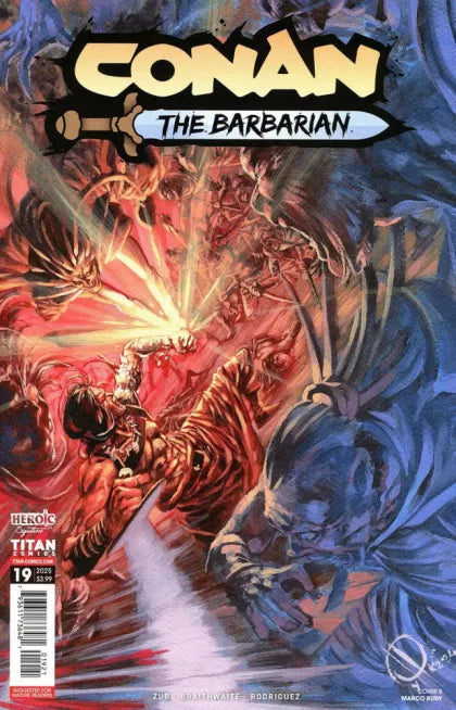 Conan the Barbarian (Titan Comics) Twisting Loyalties, Part III: Hunted 19B Marco Rudy Variant