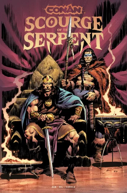 Conan The Barbarian: Scourge Of The Serpent Part I: Stealing Faces & Finery 1F Roberto De La Torre Foil Trade Variant