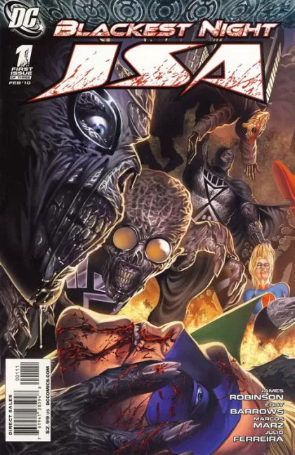 Blackest Night: JSA Blackest Night - Lost Souls 1A Eddy Barrows Regular