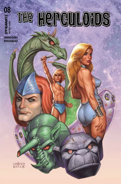 The Herculoids #8B – Joseph Michael Linsner Variant