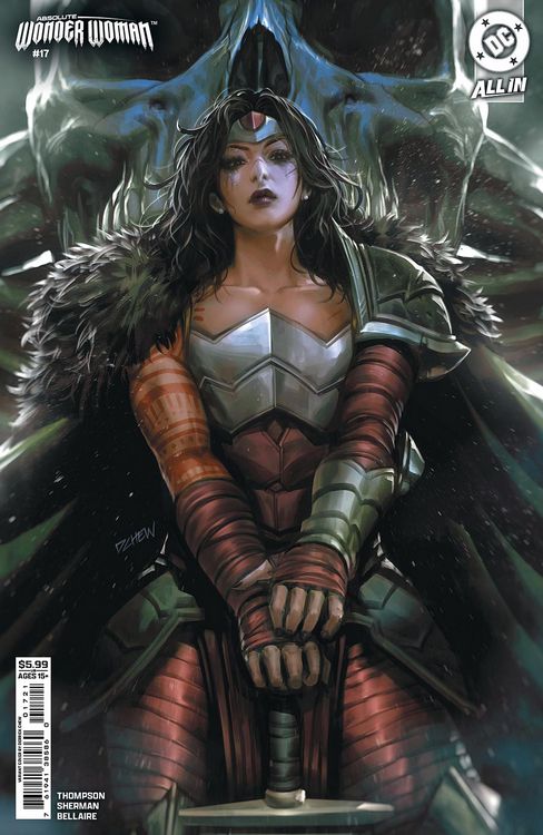 Absolute Wonder Woman, Season of the Witch, 17B, Derrick Chew Variant