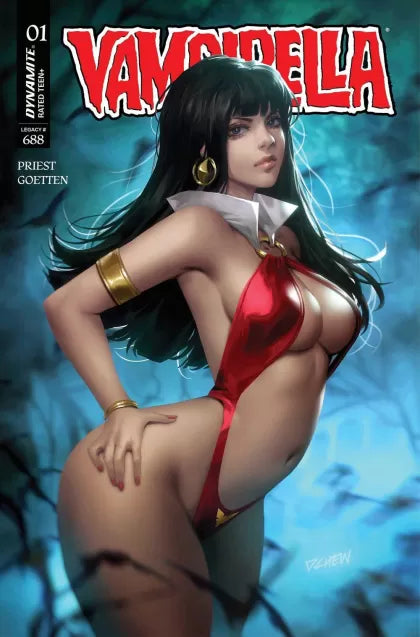 Vampirella, Vol. 8 (Dynamite) #1B – Derrick Chew Variant