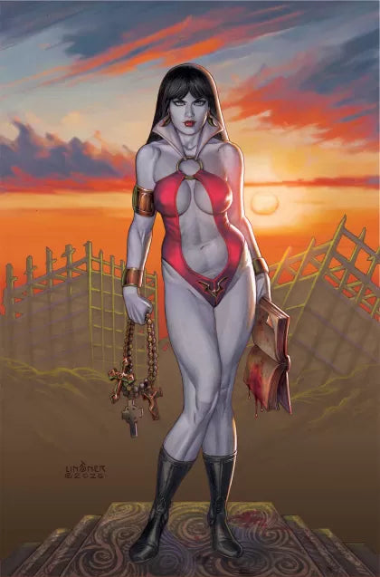 Vampirella: Armageddon #12G – Joseph Michael Linsner Incentive Virgin Variant (1:10)