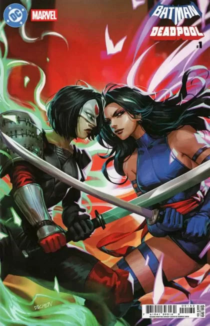 DC / Marvel: Batman / Deadpool #1AK – 2nd Printing Derrick Chew Variant