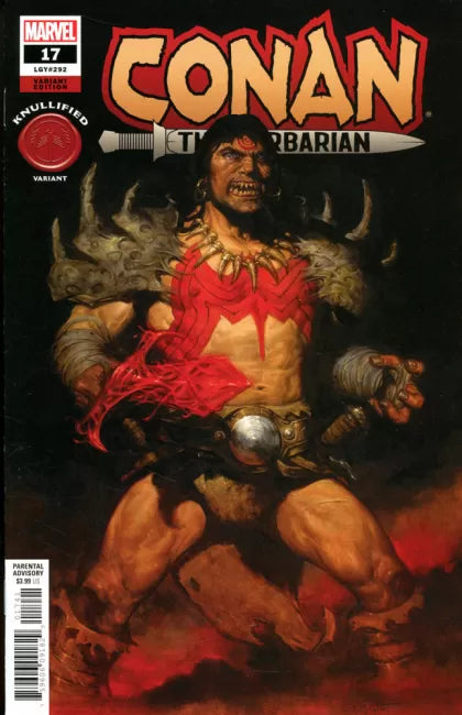 Conan the Barbarian, Vol. 3 Curse of the Nightstar, Curse Of The Nightstar 17D Knullified Variant