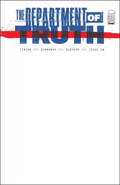 The Department of Truth #18B – Blank Variant