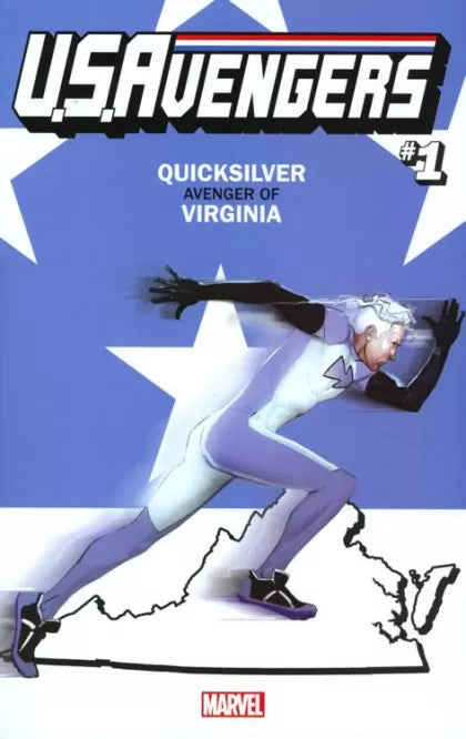 U.S.Avengers #1BE – Rod Reis Virginia State Variant