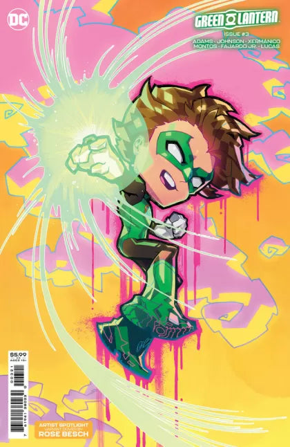 Green Lantern, Vol. 8 Rise of the Revenant Queen, The More Things Change…; Rise of the Revenant Queen, Part Three 3B Rose Besch Variant