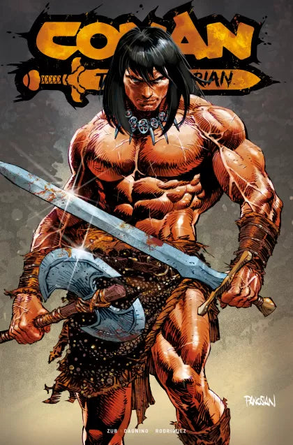 Conan the Barbarian (Titan Comics) A Nest Of Serpents, Part I: Slaves Of The Magi 21H Dan Panosian SDCC Exclusive Foil Variant