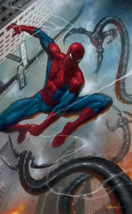 The Amazing Spider-Man, Vol. 6 #1AQ – Lucio Parrillo Exclusive Virgin Variant