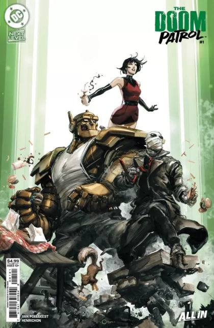 Doom Patrol, Vol. 7 #1B – Clayton Crain Variant