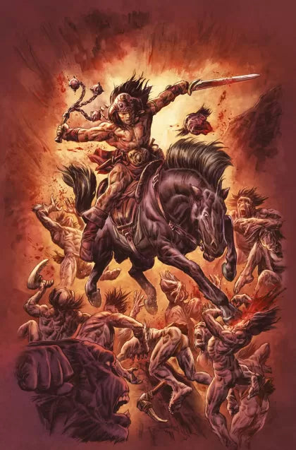Conan the Barbarian (Titan Comics) The Conquering Crown, The Ill-Suited Guest 27E Doug Braithwaite Virgin Variant
