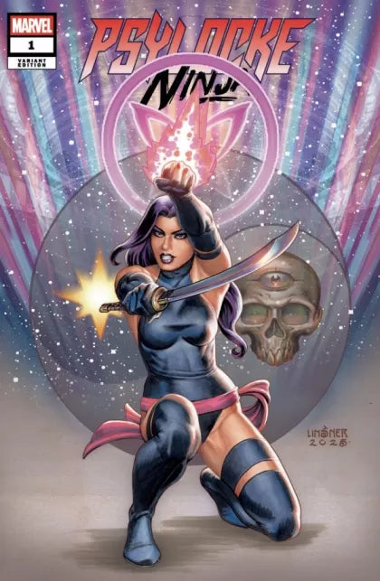 Psylocke: Ninja #1N – Joseph Michael Linsner Exclusive Variant (Ltd. 3000)