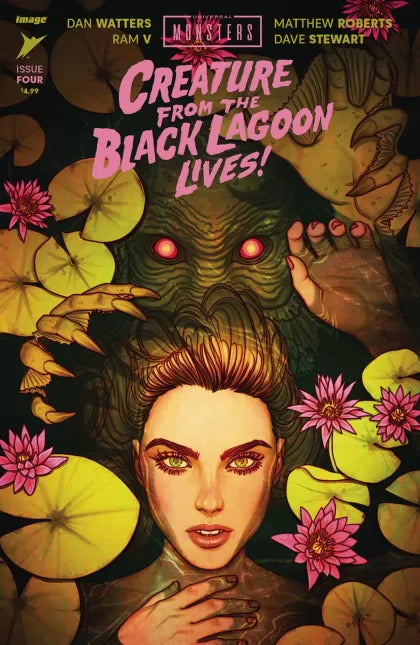 Universal Monsters: Creature from the Black Lagoon Lives! 4B Jenny Frison Variant