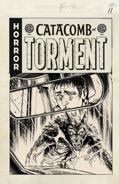 Catacomb of Torment 5D Naomi Franq Incentive B&W Variant (1:20)