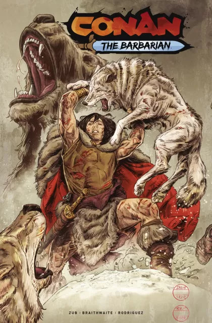 Conan the Barbarian (Titan Comics) Frozen Faith, Part I: Cold Comfort 13C Doug Braithwaite Variant