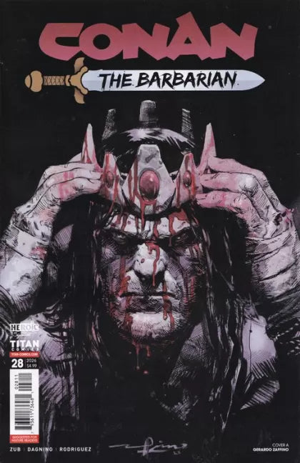 Conan the Barbarian (Titan Comics) 28A Gerardo Zaffino Regular