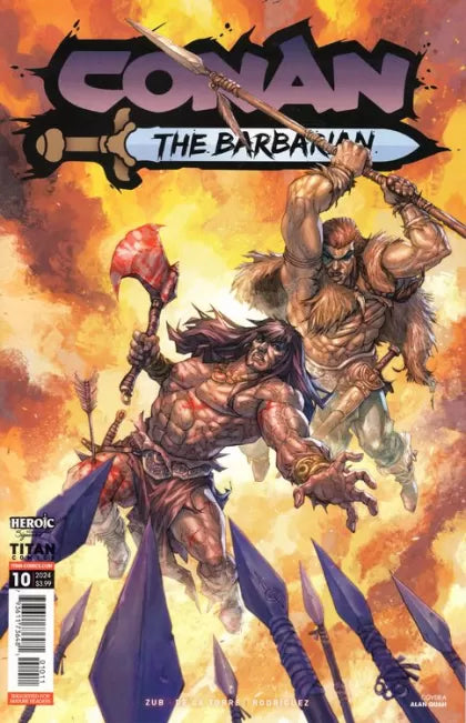 Conan the Barbarian (Titan Comics) The Age Unconquered, Part II: Far Shores & Fearless Men 10A Mike Deodato Jr. Regular