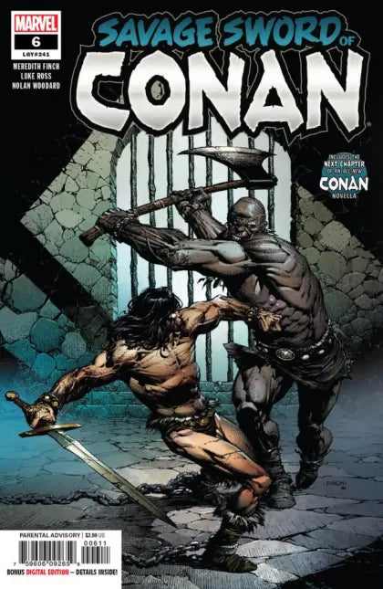 The Savage Sword of Conan, Vol. 2 #6A – Regular David Finch Cover