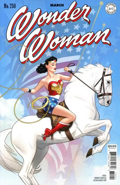 Wonder Woman, Vol. 5 #750B – Joshua Middleton 1940s Variant