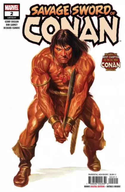 The Savage Sword of Conan, Vol. 2 #2A – Alex Ross Cover