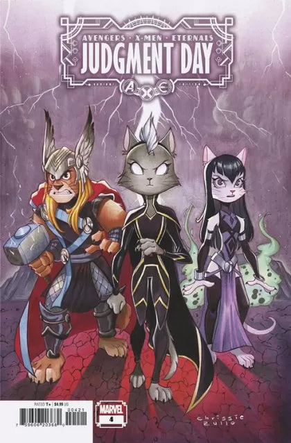 A.X.E.: Judgment Day 4B Chrissie Zullo Cat Variant