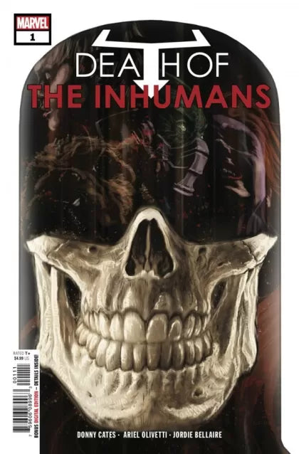 Death of the Inhumans, Chapter One: "Vox" 1A Regular Kaare Andrews Cover