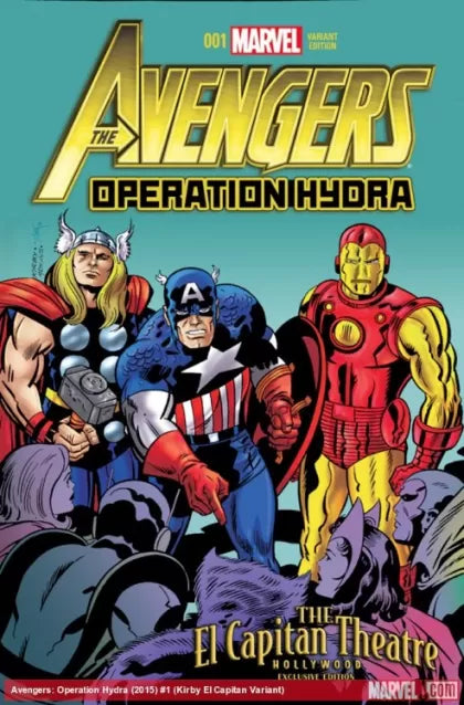 Avengers: Operation Hydra 1D El Capitan Theatre Exclusive