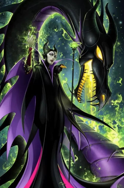 Disney Villains: Maleficent, Vol. 1 1AP Clayton Crain Virgin Variant