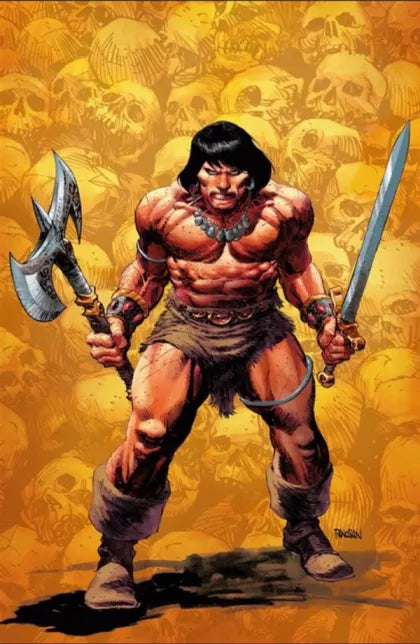 Conan the Barbarian (Titan Comics) Bound in Black Stone, Part I: Scourge of the Dead 1AA NYCC Dan Panosian Variant