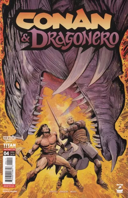 Conan & Dragonero #4A – Patch Zircher Regular