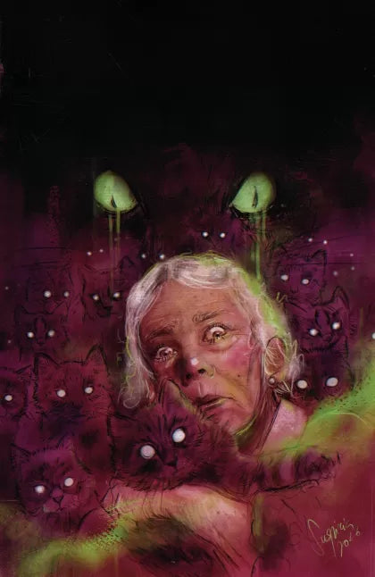 Stuff of Nightmares: The Cat in the Coffin #1F – Suspiria Vilchez Incentive Variant (1:10)