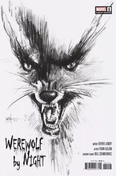 Werewolf by Night, Vol. 4 #1D – Bill Sienkiewicz Incentive B&W Variant (1:25)