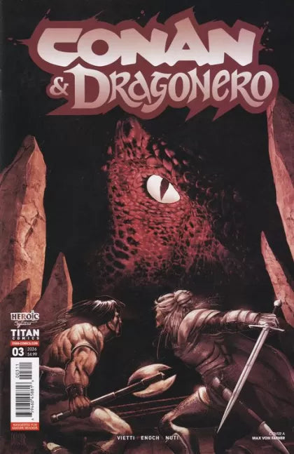 Conan & Dragonero #3A – Max Von Fafner Regular